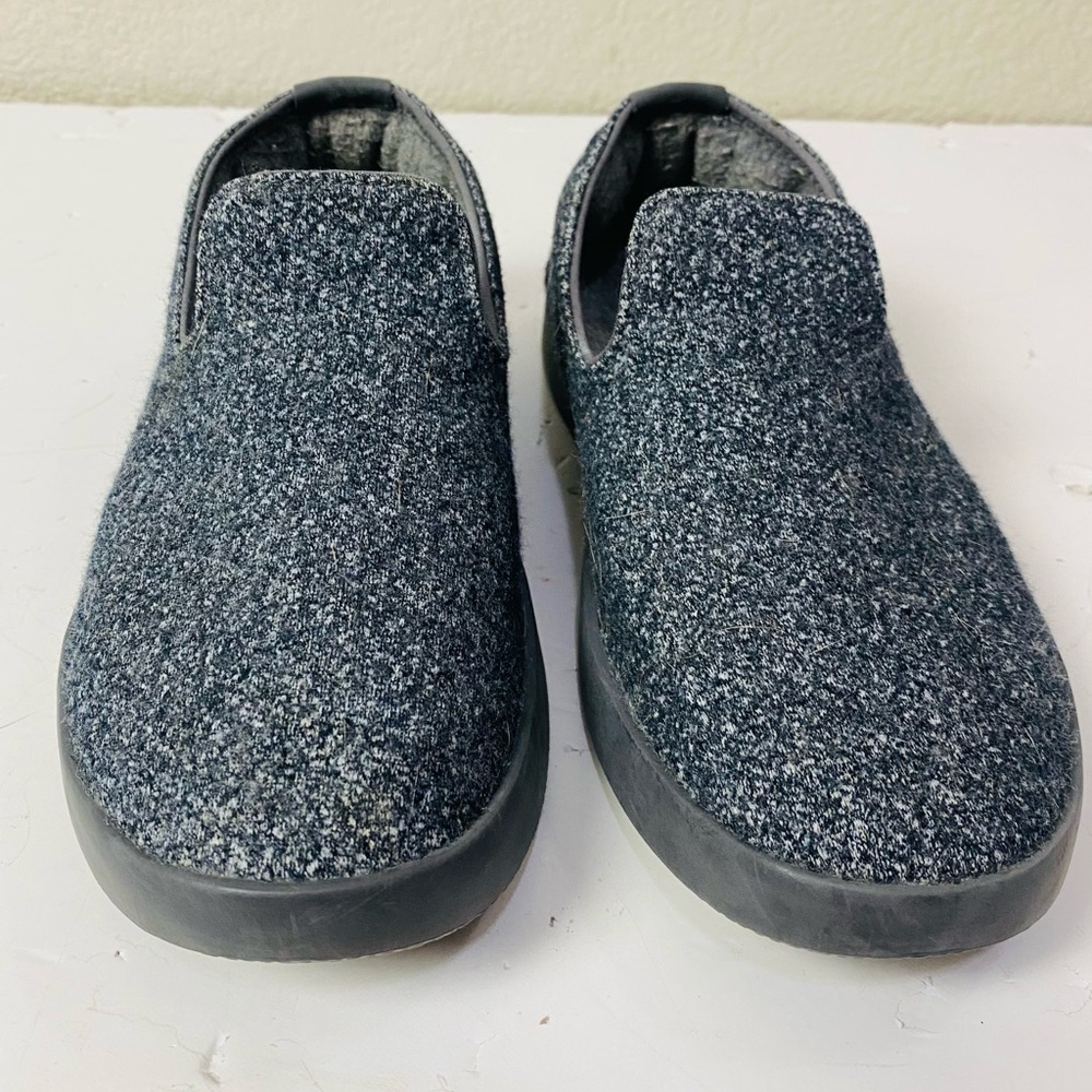 Allbirds Grey Wool Lounger Slip On Loafers Size 8 - Picture 3 of 7